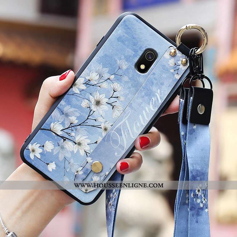 Coque Xiaomi Redmi 8a Légère Fluide Doux Tendance Style Chinois Téléphone Portable Légères Rouge