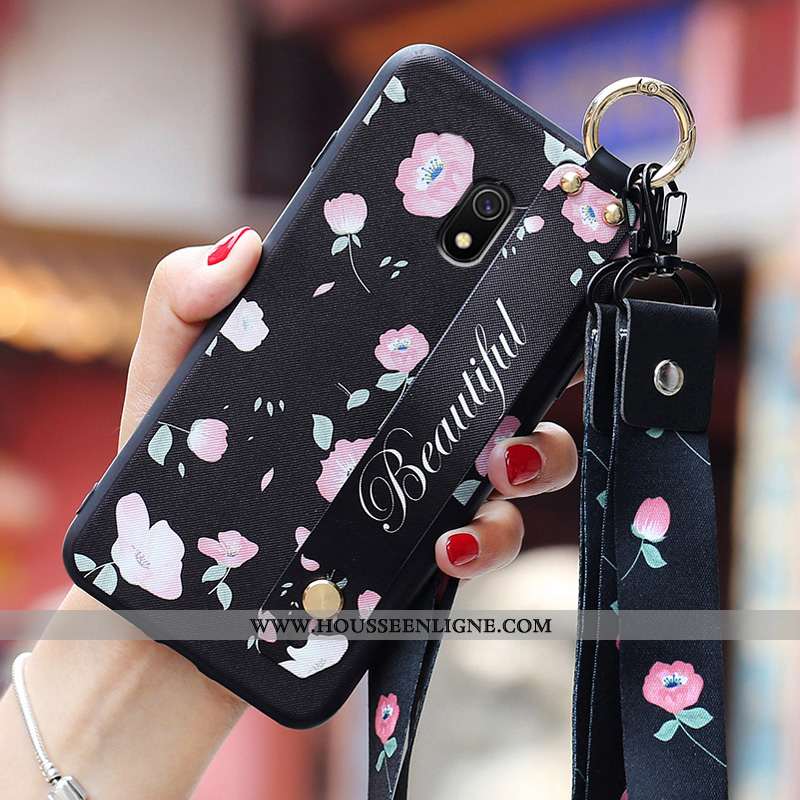Coque Xiaomi Redmi 8a Légère Fluide Doux Tendance Style Chinois Téléphone Portable Légères Rouge