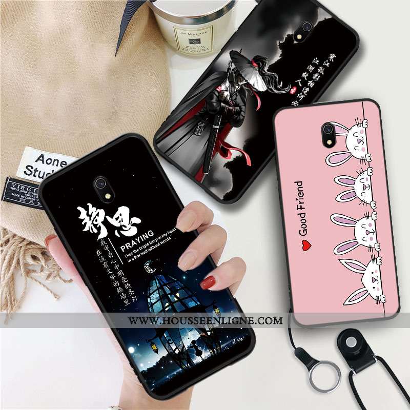 Coque Xiaomi Redmi 8a Protection Ornements Suspendus Tout Compris Téléphone Portable Petit Fluide Do