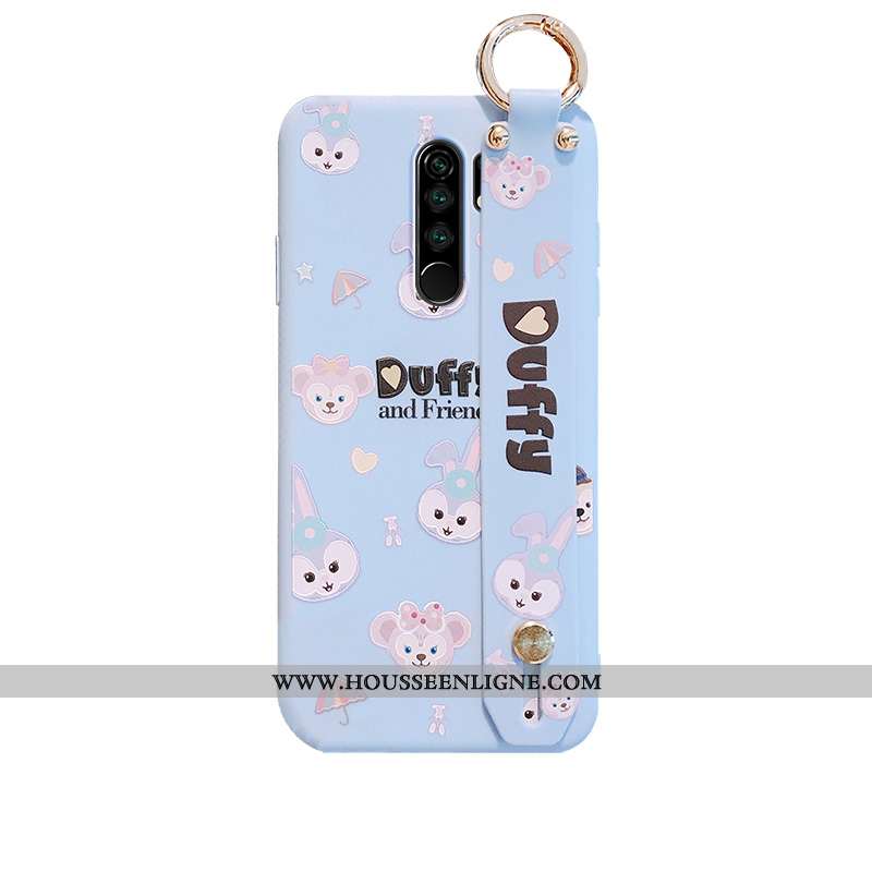 Coque Xiaomi Redmi 9 Charmant Tendance Étui Dessin Animé Bleu Lapin Protection