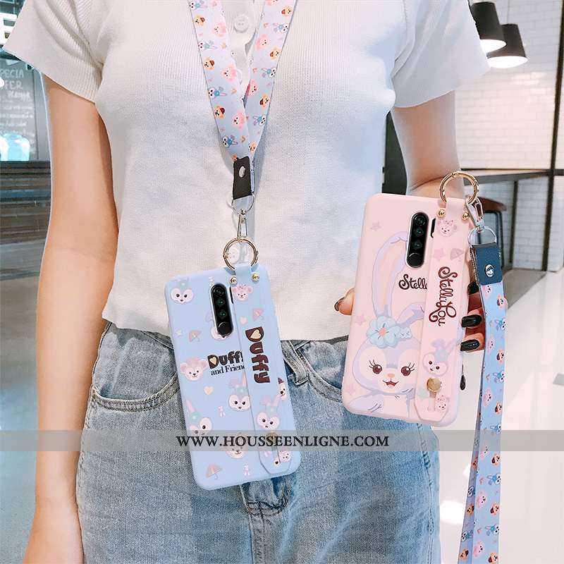 Coque Xiaomi Redmi 9 Charmant Tendance Étui Dessin Animé Bleu Lapin Protection
