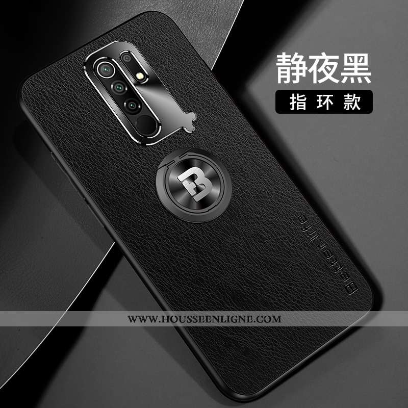 Coque Xiaomi Redmi 9 Tendance Légère Téléphone Portable Délavé En Daim Ultra Fluide Doux Petit Orang
