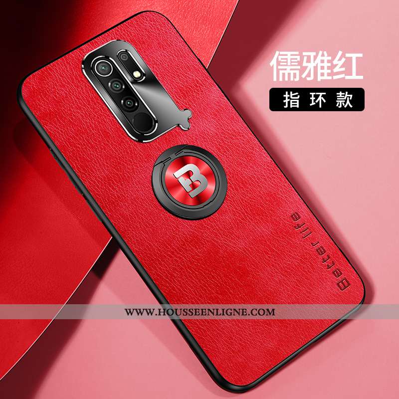 Coque Xiaomi Redmi 9 Tendance Légère Téléphone Portable Délavé En Daim Ultra Fluide Doux Petit Orang