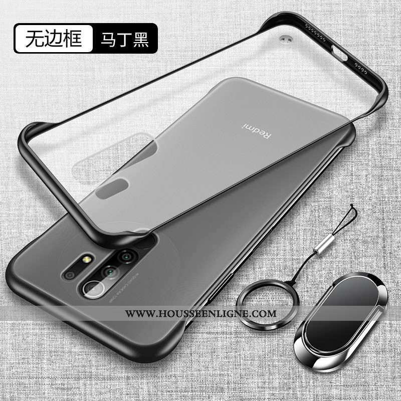 Coque Xiaomi Redmi 9 Ultra Légère Fluide Doux Transparent Simple Border Protection Jaune