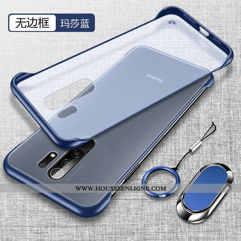 Coque Xiaomi Redmi 9 Ultra Légère Fluide Doux Transparent Simple Border Protection Jaune