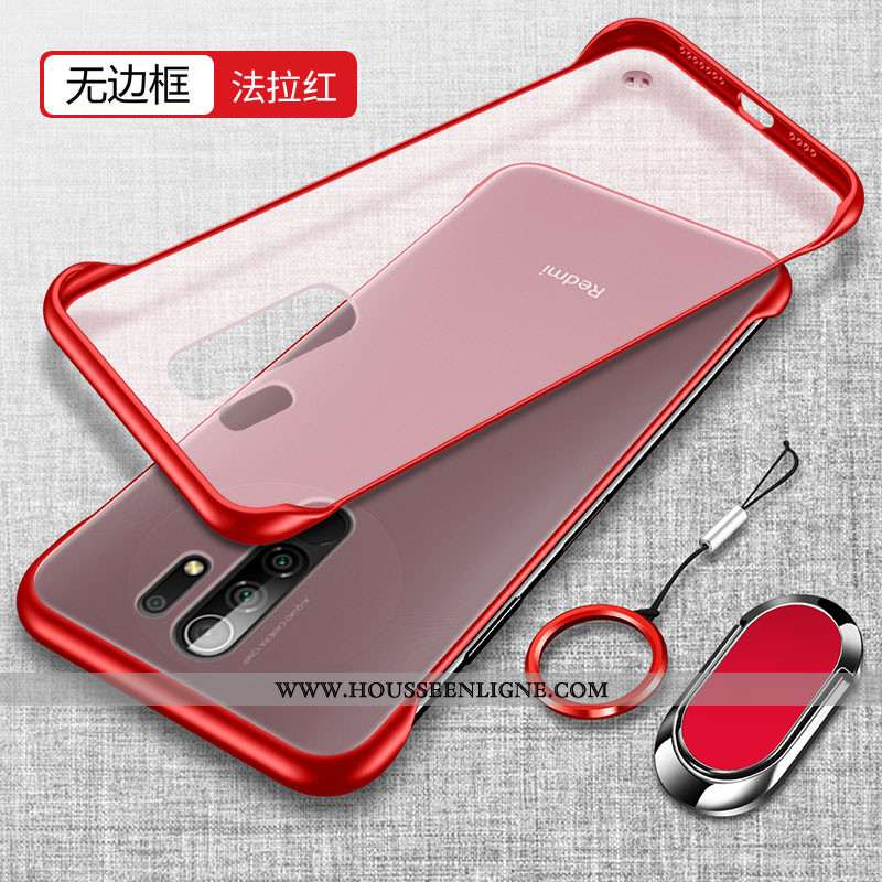 Coque Xiaomi Redmi 9 Ultra Légère Fluide Doux Transparent Simple Border Protection Jaune