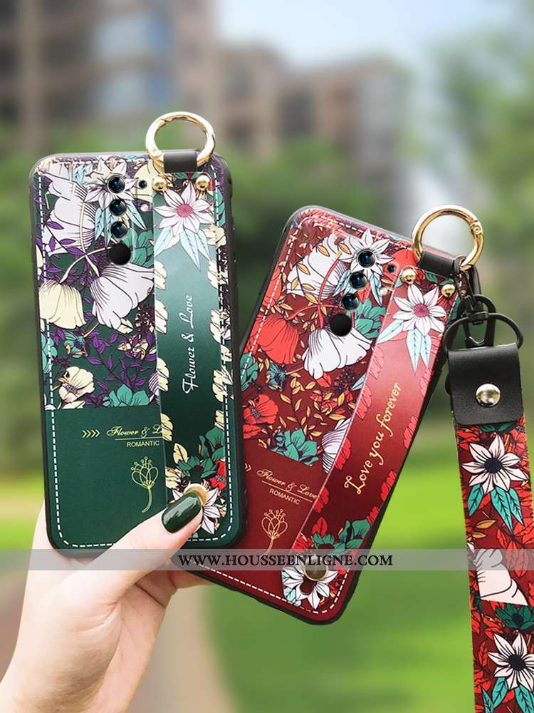 Coque Xiaomi Redmi 9 Ultra Tendance Téléphone Portable Légère Tout Compris Créatif Verte