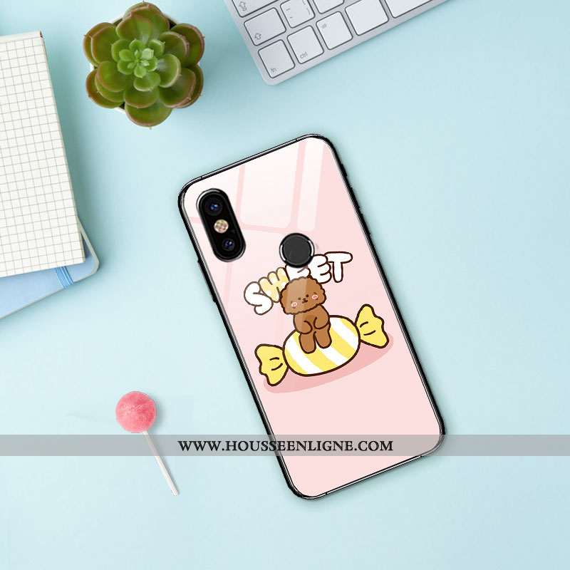 Coque Xiaomi Redmi Note 5 Créatif Dessin Animé Tout Compris Téléphone Portable Amoureux Personnalité