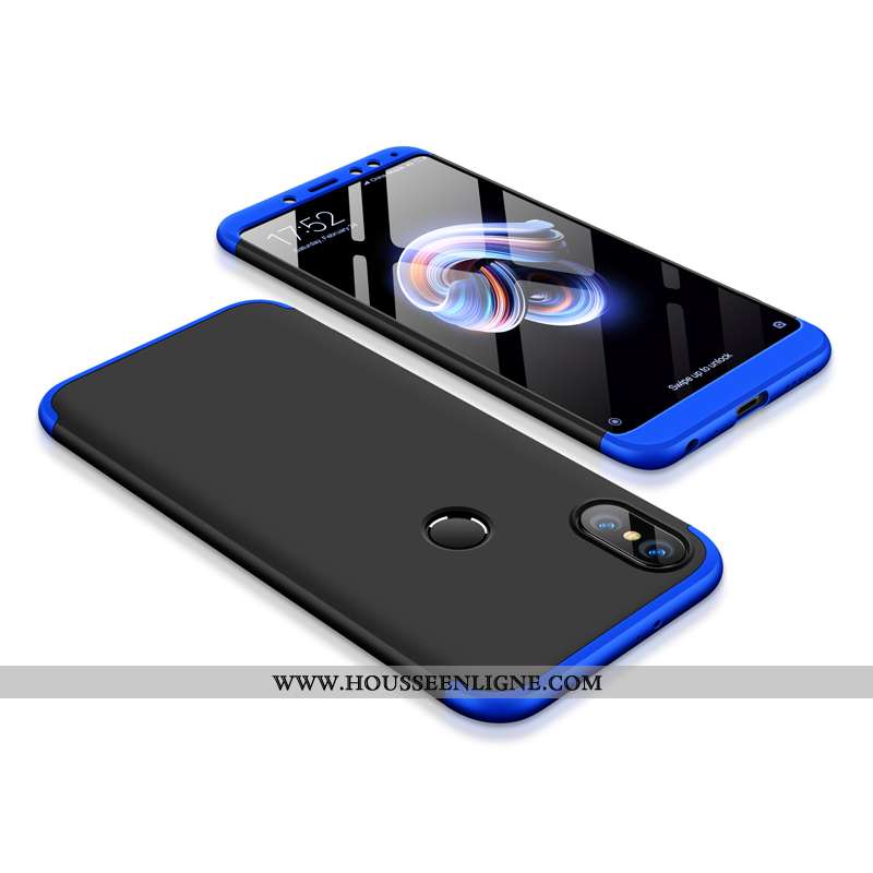 Coque Xiaomi Redmi Note 5 Délavé En Daim Incassable Nouveau Or Téléphone Portable Difficile Rouge Do