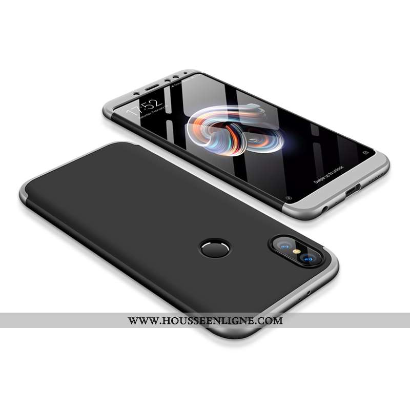 Coque Xiaomi Redmi Note 5 Délavé En Daim Incassable Nouveau Or Téléphone Portable Difficile Rouge Do