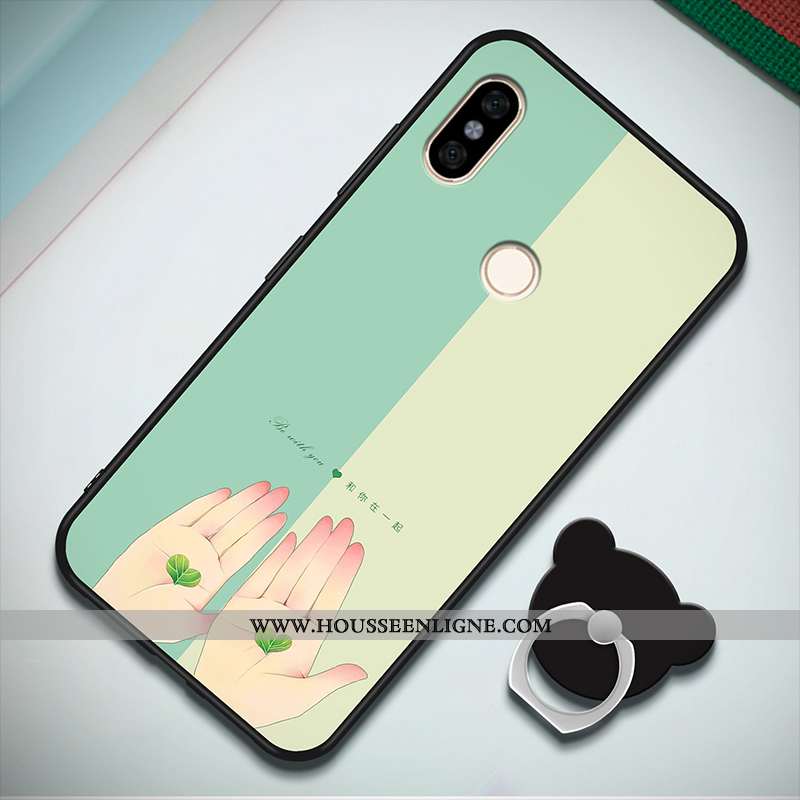 Coque Xiaomi Redmi Note 5 Mode Personnalité Étui Incassable Petit Rouge Noir