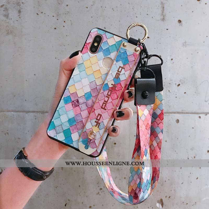 Coque Xiaomi Redmi Note 5 Protection Ornements Suspendus Incassable Rouge Tout Compris Personnalité 