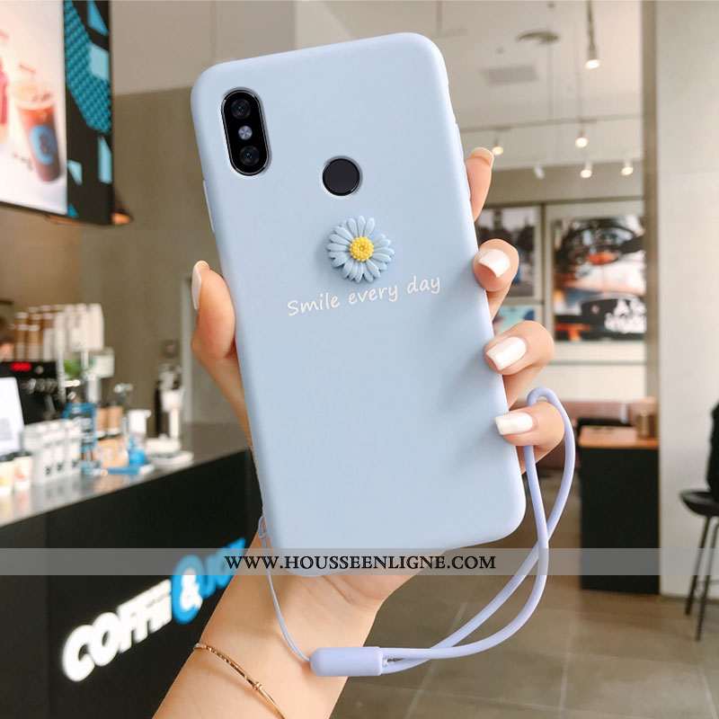 Coque Xiaomi Redmi Note 5 Tendance Légère Haute Protection Créatif Ultra En Bois Bleu