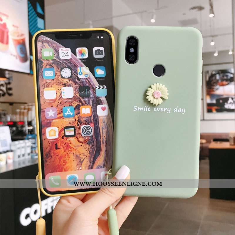 Coque Xiaomi Redmi Note 5 Tendance Légère Haute Protection Créatif Ultra En Bois Bleu