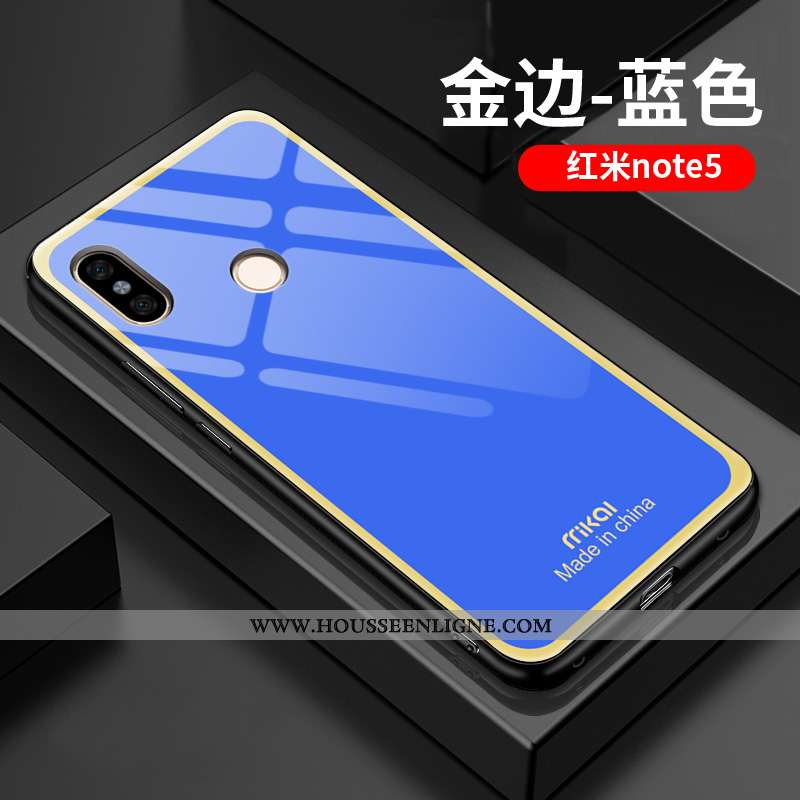 Coque Xiaomi Redmi Note 5 Tendance Légère Simple Silicone Amoureux Téléphone Portable Difficile Vert