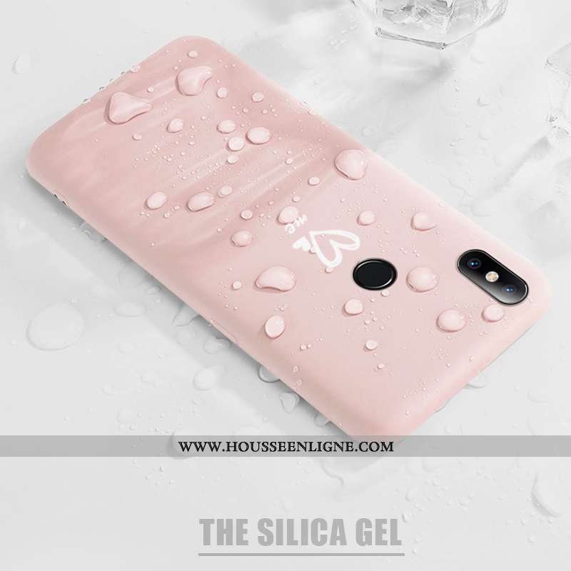 Coque Xiaomi Redmi Note 6 Pro Mode Protection Incassable Fluide Doux Vent Ultra Tendance Noir