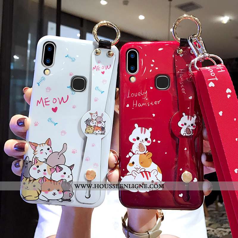 Coque Xiaomi Redmi Note 7 Silicone Protection Incassable Étui Tout Compris Tendance Rouge