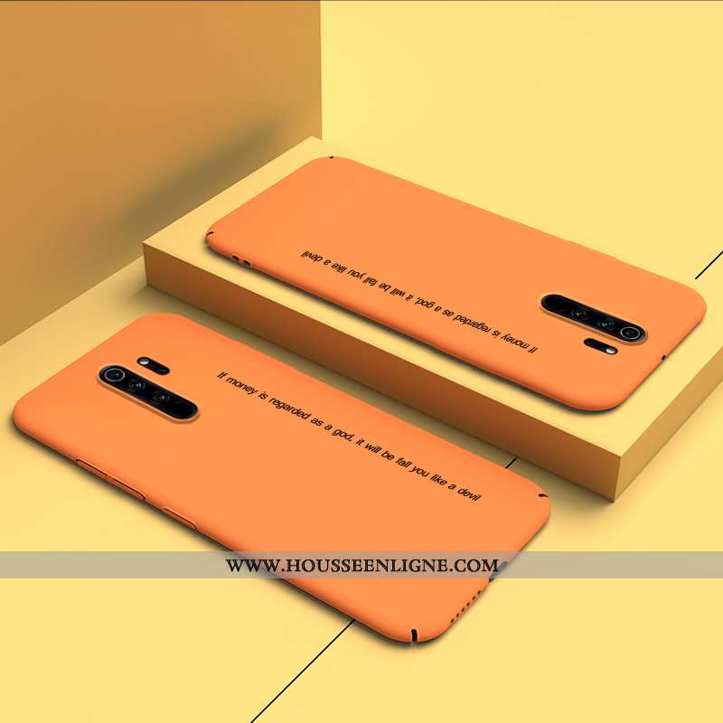 Coque Xiaomi Redmi Note 8 Pro Délavé En Daim Personnalité Bordure Original Difficile Violet Ultra