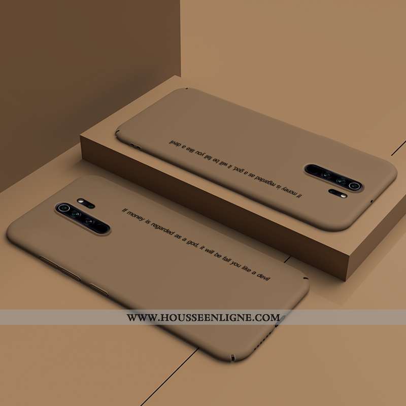Coque Xiaomi Redmi Note 8 Pro Délavé En Daim Personnalité Bordure Original Difficile Violet Ultra