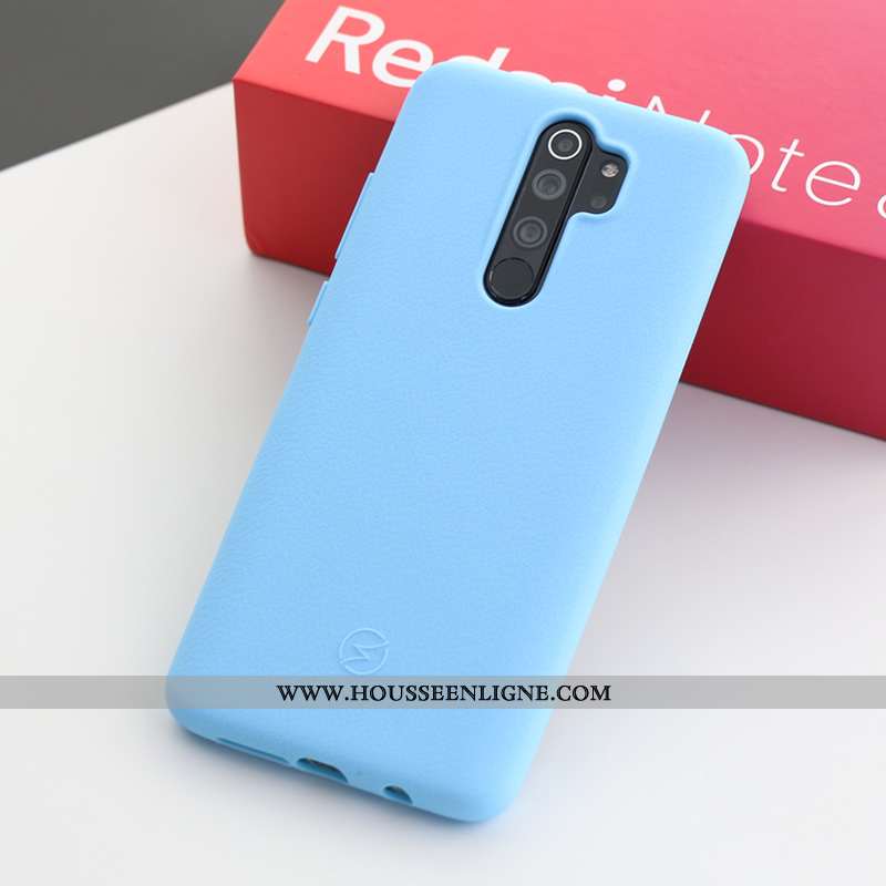 Coque Xiaomi Redmi Note 8 Pro Silicone Épaissir Rouge Téléphone Portable Étui Tout Compris Antidérap