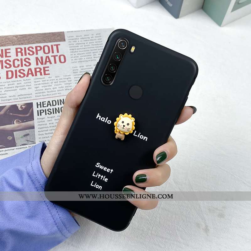 Coque Xiaomi Redmi Note 8t Fluide Doux Silicone Net Rouge Haute Tout Compris Jaune Dessin Animé