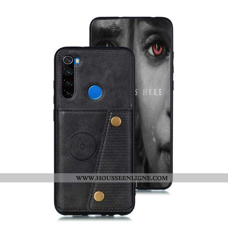 Coque Xiaomi Redmi Note 8t Protection Fluide Doux Support En Silicone Noir Téléphone Portable