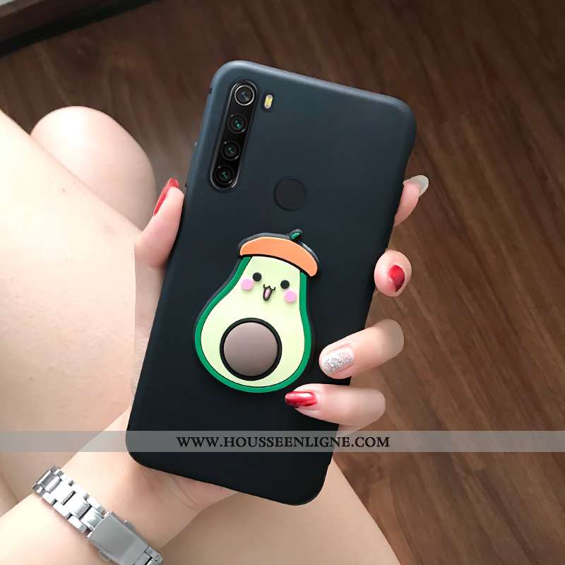 Coque Xiaomi Redmi Note 8t Silicone Protection Personnalité Dimensionnel Tendance Incassable Noir