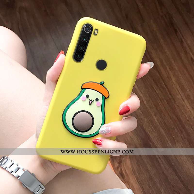 Coque Xiaomi Redmi Note 8t Silicone Protection Personnalité Dimensionnel Tendance Incassable Noir