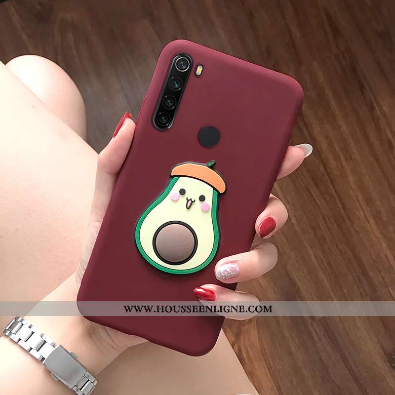 Coque Xiaomi Redmi Note 8t Silicone Protection Personnalité Dimensionnel Tendance Incassable Noir