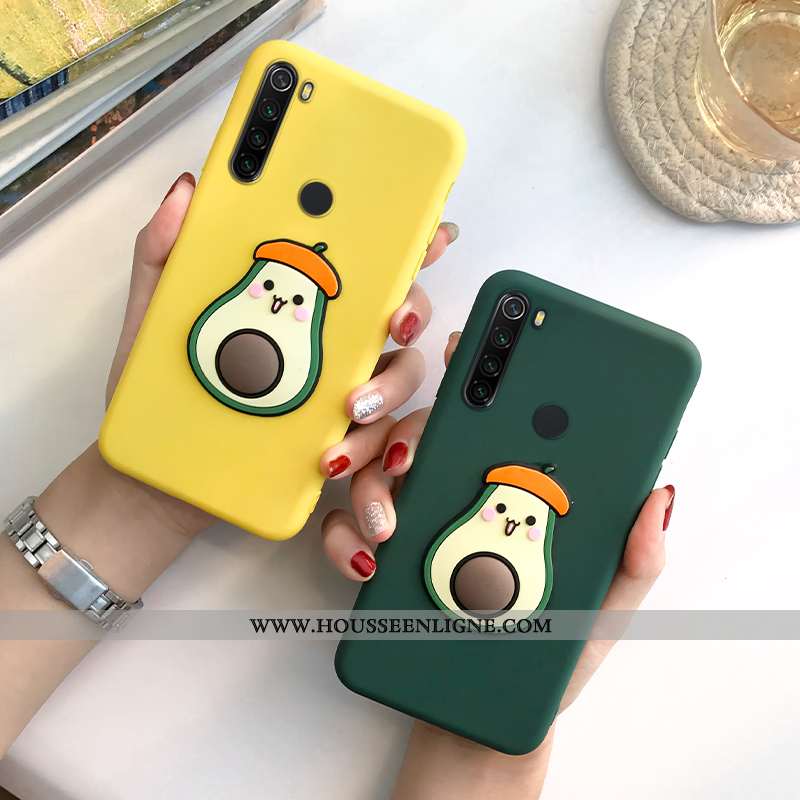 Coque Xiaomi Redmi Note 8t Silicone Protection Personnalité Dimensionnel Tendance Incassable Noir