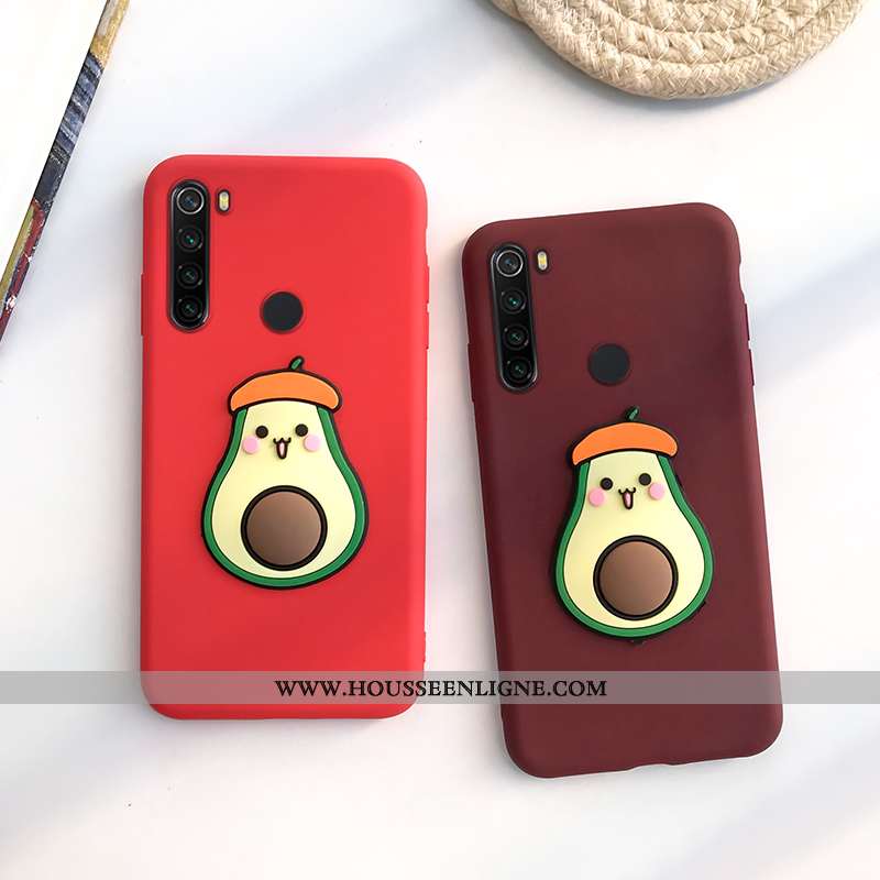 Coque Xiaomi Redmi Note 8t Silicone Protection Personnalité Dimensionnel Tendance Incassable Noir