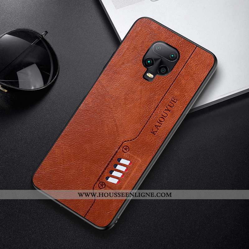 Coque Xiaomi Redmi Note 9 Pro Fluide Doux Cuir Membrane Tout Compris Téléphone Portable Vert Verte