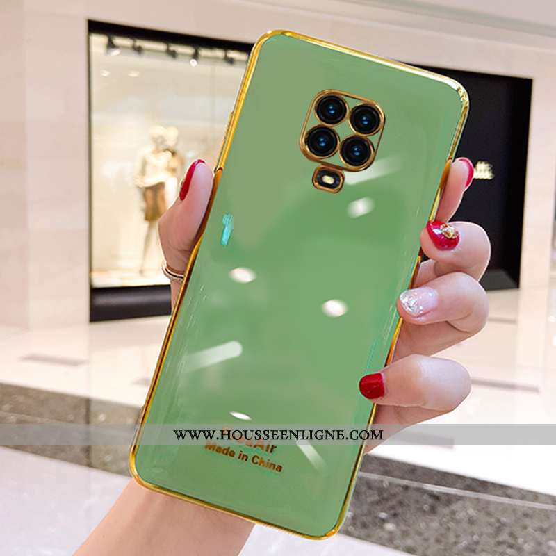 Coque Xiaomi Redmi Note 9 Pro Fluide Doux Silicone Net Rouge Personnalité Incassable Étui Téléphone 