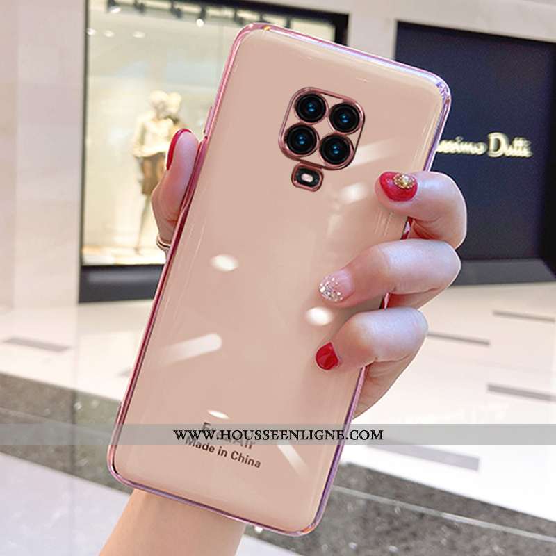 Coque Xiaomi Redmi Note 9 Pro Fluide Doux Silicone Net Rouge Personnalité Incassable Étui Téléphone 