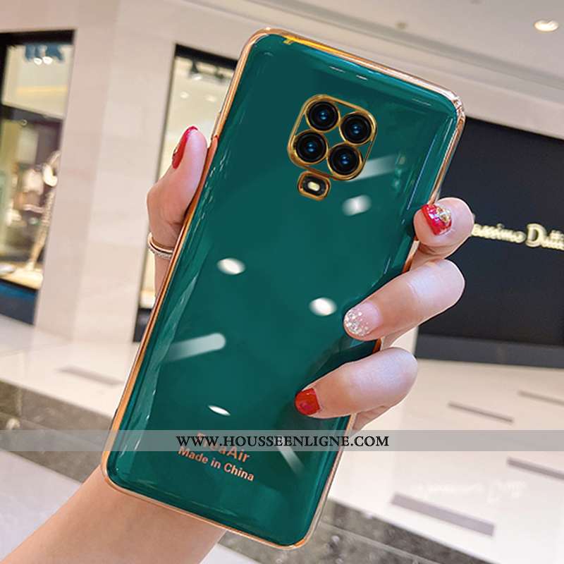 Coque Xiaomi Redmi Note 9 Pro Fluide Doux Silicone Net Rouge Personnalité Incassable Étui Téléphone 