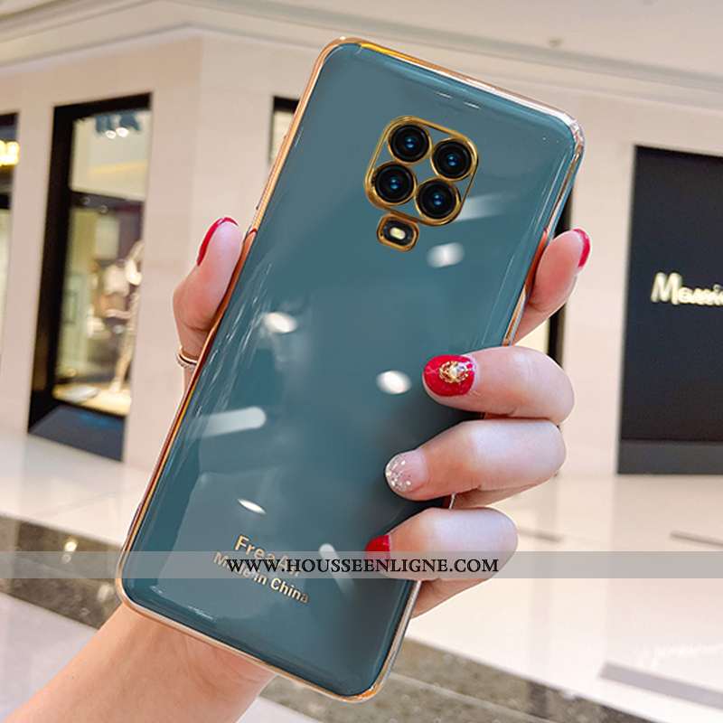 Coque Xiaomi Redmi Note 9 Pro Fluide Doux Silicone Net Rouge Personnalité Incassable Étui Téléphone 