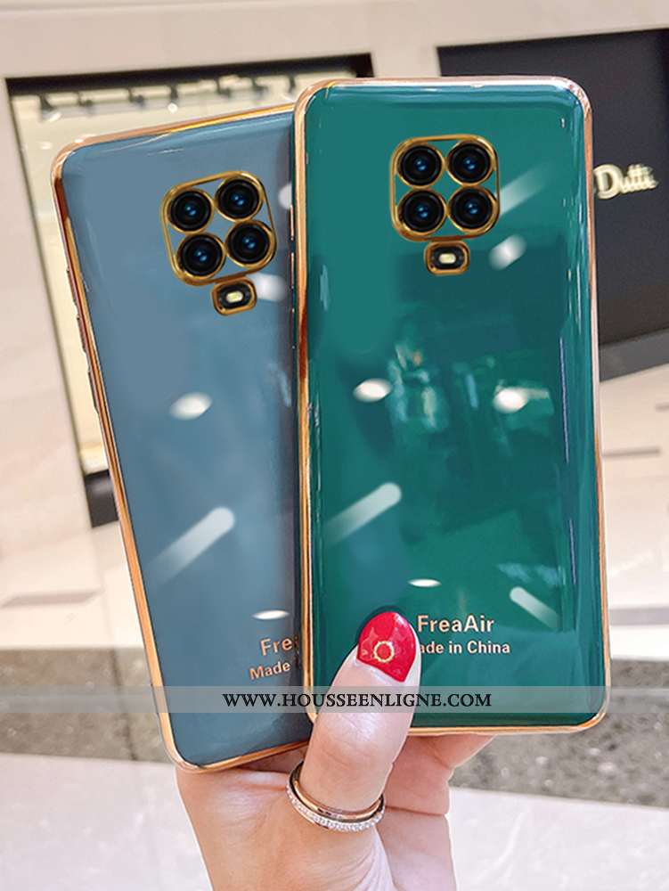 Coque Xiaomi Redmi Note 9 Pro Fluide Doux Silicone Net Rouge Personnalité Incassable Étui Téléphone 