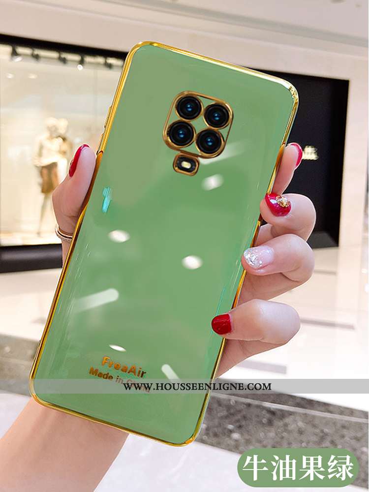 Coque Xiaomi Redmi Note 9 Pro Fluide Doux Silicone Net Rouge Personnalité Incassable Étui Téléphone 