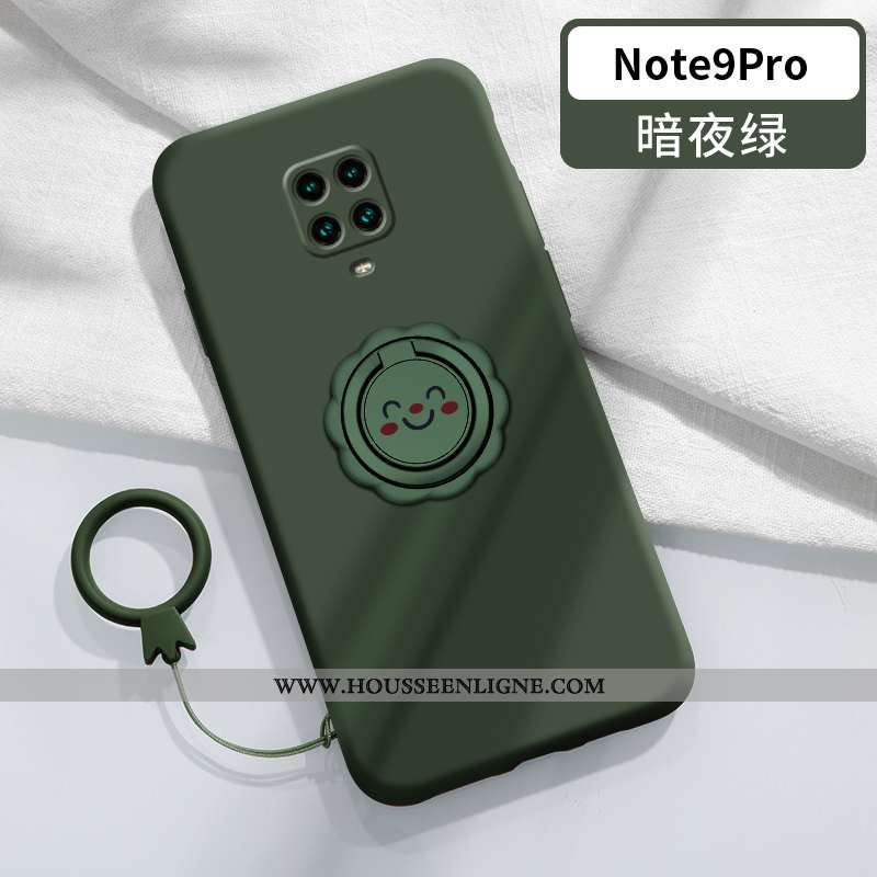 Coque Xiaomi Redmi Note 9 Pro Silicone Personnalité Fluide Doux Nouveau Incassable Gris