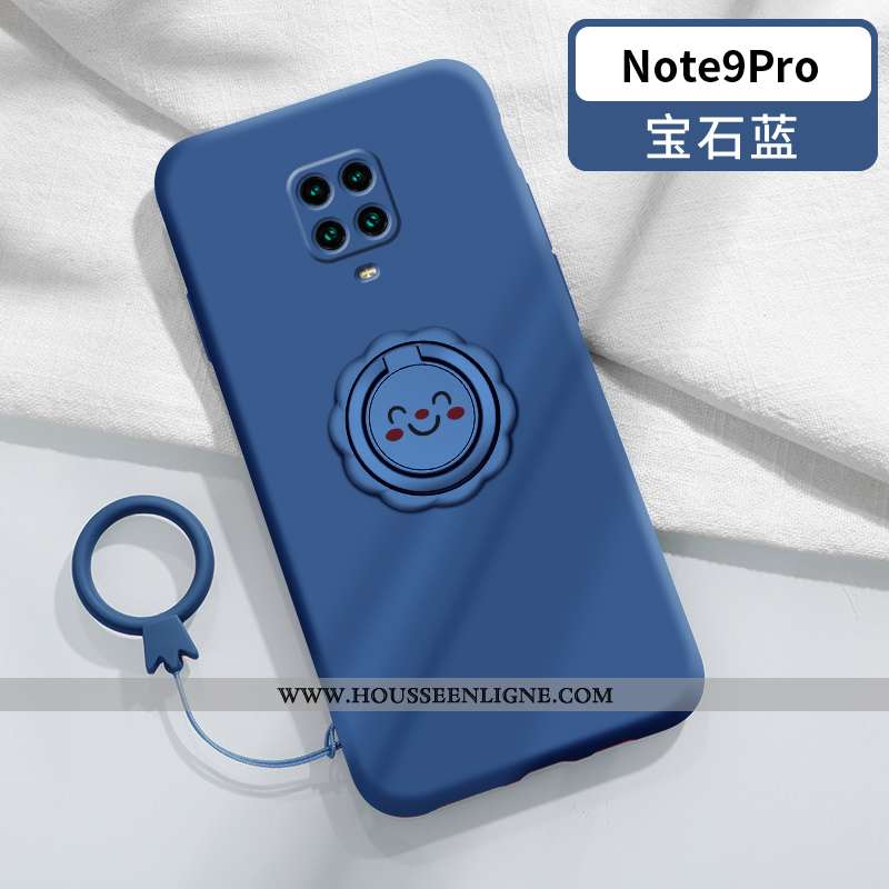 Coque Xiaomi Redmi Note 9 Pro Silicone Personnalité Fluide Doux Nouveau Incassable Gris