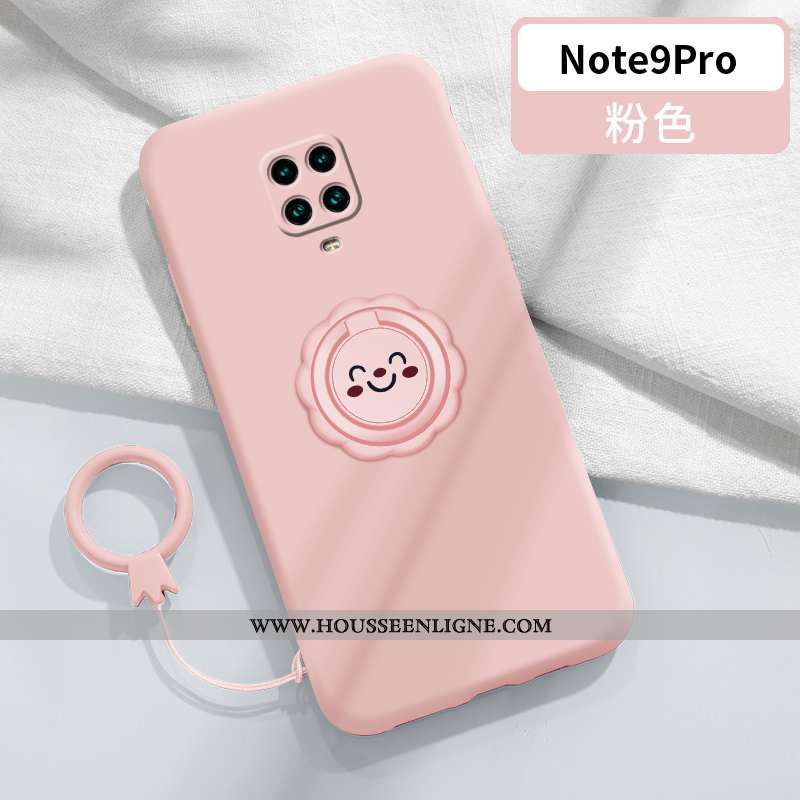 Coque Xiaomi Redmi Note 9 Pro Silicone Personnalité Fluide Doux Nouveau Incassable Gris
