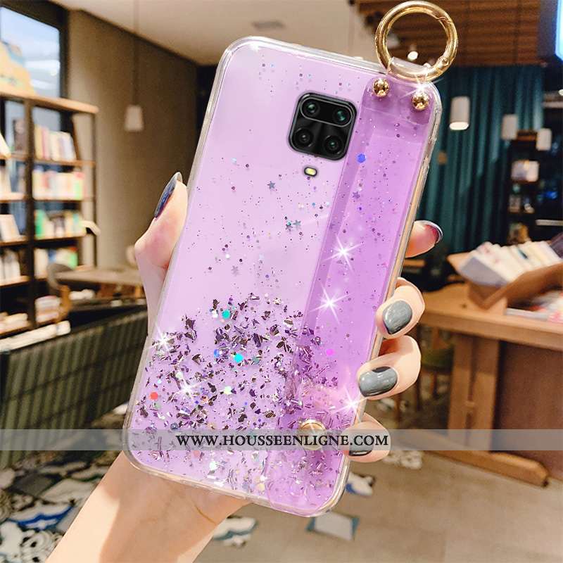 Coque Xiaomi Redmi Note 9 Pro Transparent Fluide Doux Luxe Téléphone Portable Tout Compris Nouveau B
