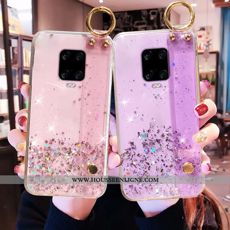 Coque Xiaomi Redmi Note 9 Pro Transparent Fluide Doux Luxe Téléphone Portable Tout Compris Nouveau B