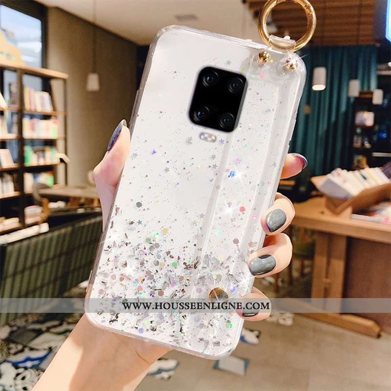 Coque Xiaomi Redmi Note 9 Pro Transparent Fluide Doux Luxe Téléphone Portable Tout Compris Nouveau B