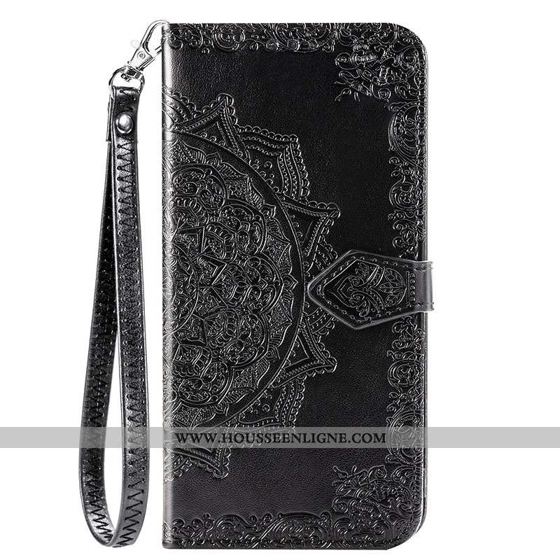Coque Xiaomi Redmi Note 9 Protection Fluide Doux Incassable Étui Petit Rouge Tout Compris Noir