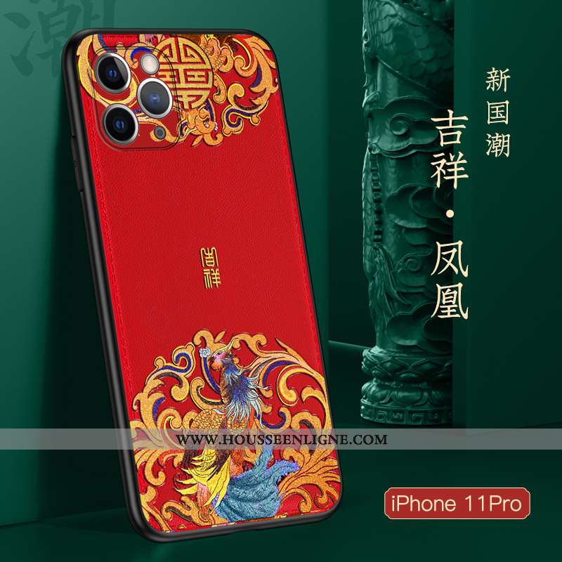 Coque iPhone 11 Pro Légère Fluide Doux Noir Ultra Protection Téléphone Portable Incassable