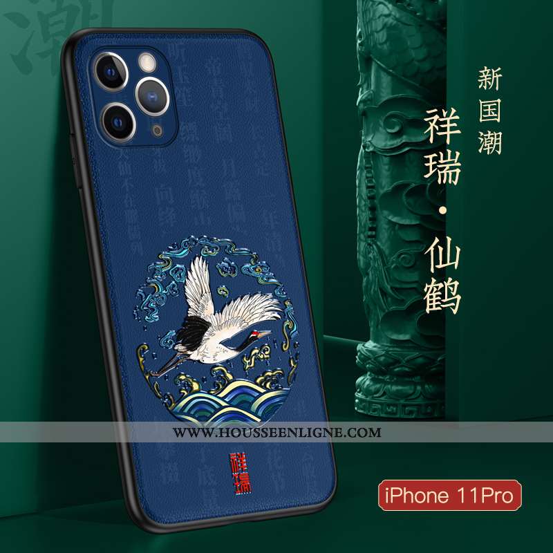 Coque iPhone 11 Pro Légère Fluide Doux Noir Ultra Protection Téléphone Portable Incassable