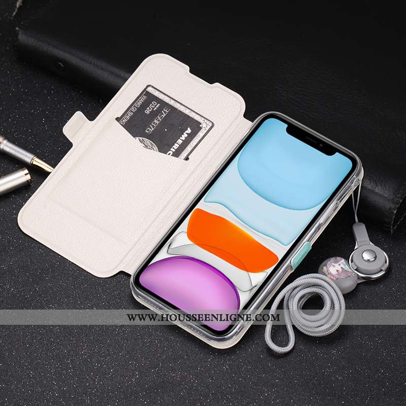 Coque iPhone 11 Silicone Protection Tout Compris Clamshell Ultra Nouveau Violet