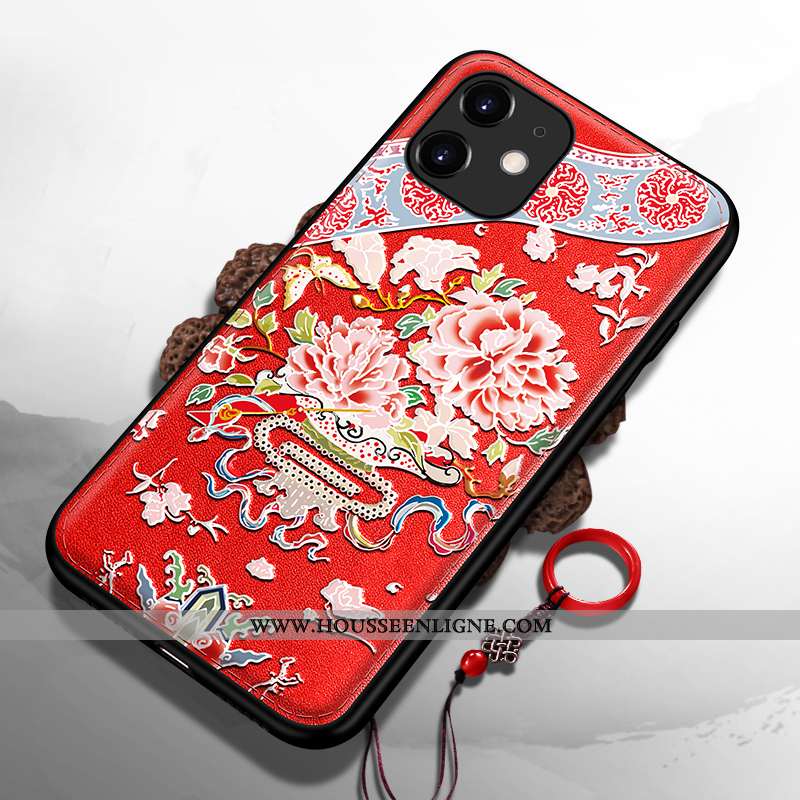 Coque iPhone 11 Silicone Ultra Tout Compris Dragon Jaune Téléphone Portable Palais