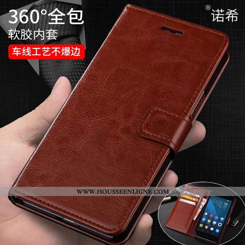 Coque iPhone 6/6s Cuir Protection Orange Incassable Tout Compris Une Agrafe